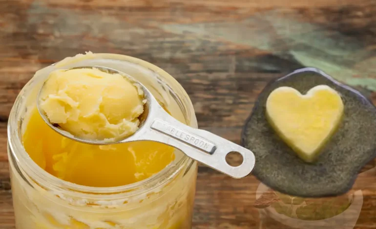 Relation between ghee and heart